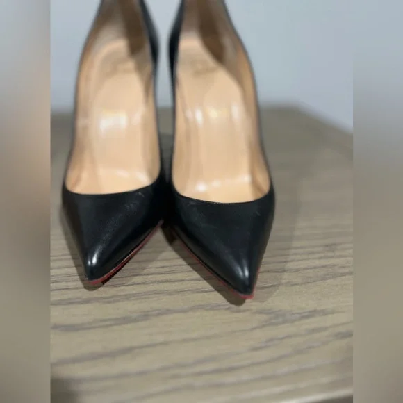 Christian Louboutin - Pigalle Follies Leather 100mm Red Sole, SZ 39 - Picture 7 of 11